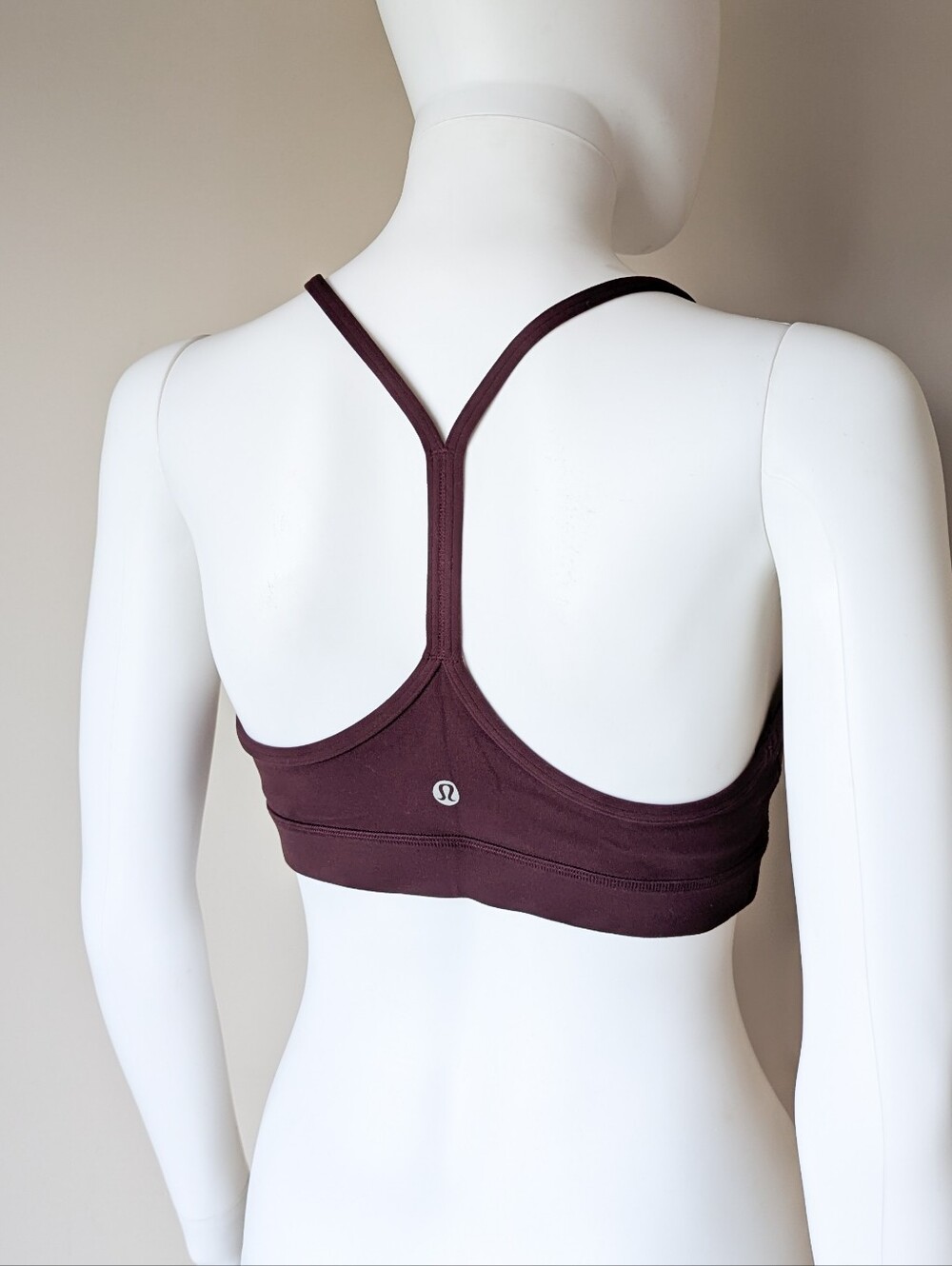 Lululemon Flow Y Bra *Nulu - Garnet
